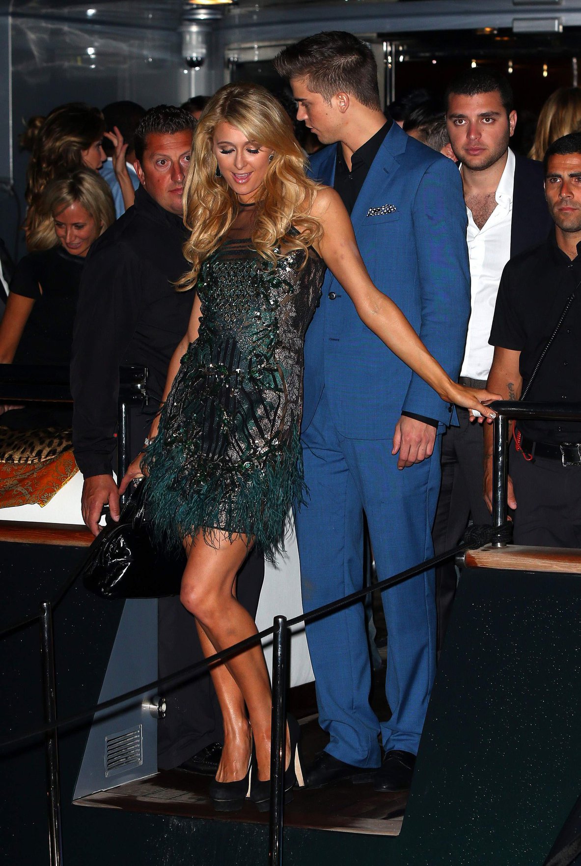Paris Hilton Roberto Cavalli's boat party in Cannes May 22, 2013