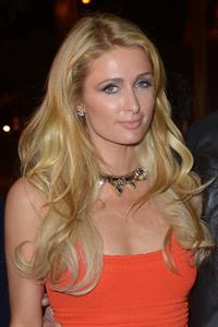 Paris Hilton enjoys a night out with her boyfriend in Beverly Hills on June 6, 2013