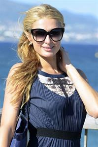 Paris Hilton Visting  Amnesia Port Forum Project  August 9, 2013
