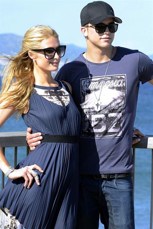 Paris Hilton Visting  Amnesia Port Forum Project  August 9, 2013