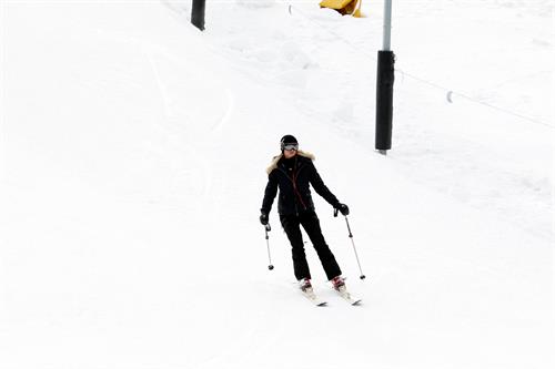 Paris Hilton enjoying a day in the mountains of Aspen December 18, 2012 