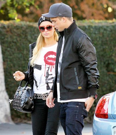 Paris Hilton Out and about in LA November 19, 2012  