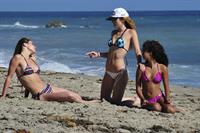 Bella Thorne in a bikini in Malibu on August 18, 2014