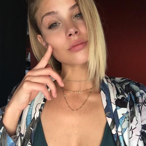 Allie Leggett taking a selfie