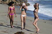 Bella Thorne in a bikini in Malibu on August 18, 2014