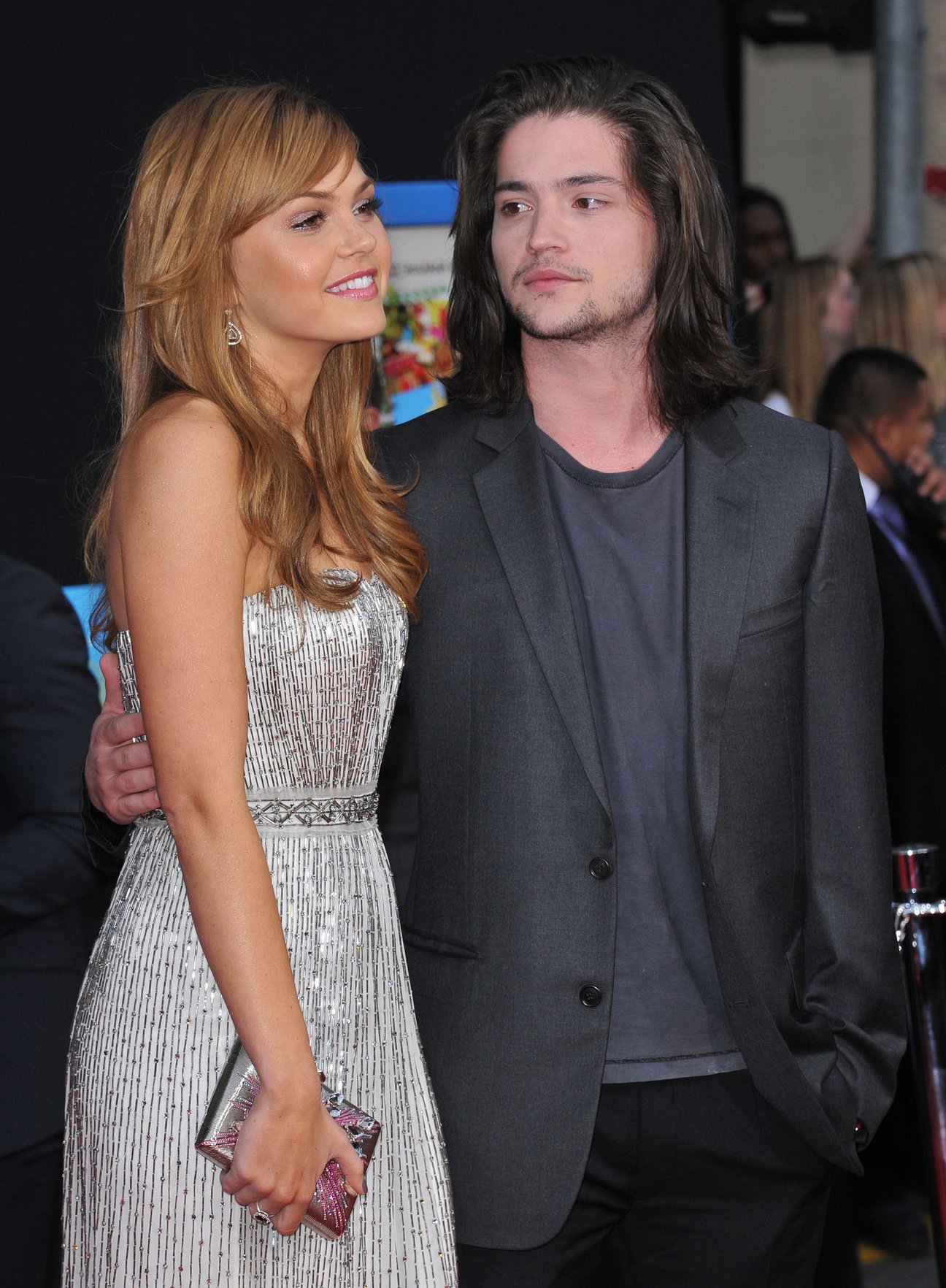 Aimee Teegarden at the Los Angeles premiere of Disney's Prom on April 21, 2011