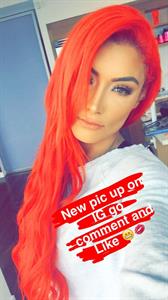 Natalie Eva Marie taking a selfie