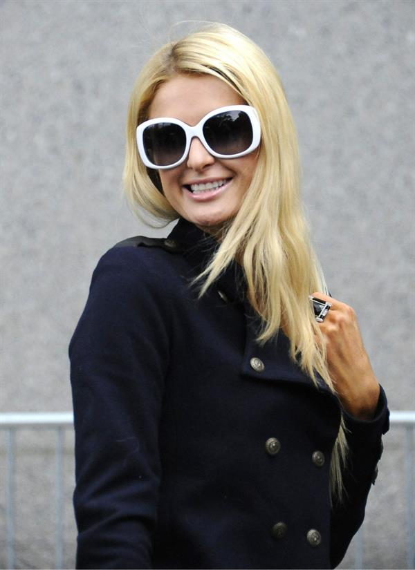 Paris Hilton Leaves Federal Court in NYC June 4, 2012