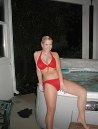 Anonymous in a bikini