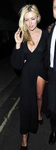Abigail Clancy leaving Harry's Bar London on July 13, 2011
