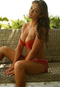 Ashley Ann Vickers in lingerie