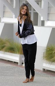 Adriana Lima and Alessandra Ambrosio Photoshoot in Venice beach March 7, 2013