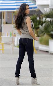 Adriana Lima and Alessandra Ambrosio Photoshoot in Venice beach March 7, 2013