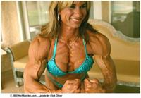 Sherry Smith in a bikini