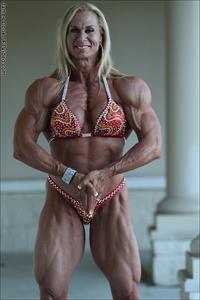 Sherry Smith in a bikini