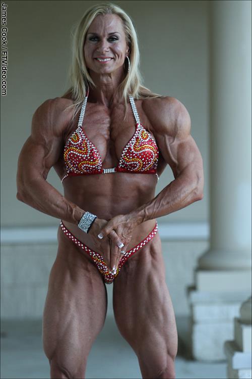 Sherry Smith in a bikini