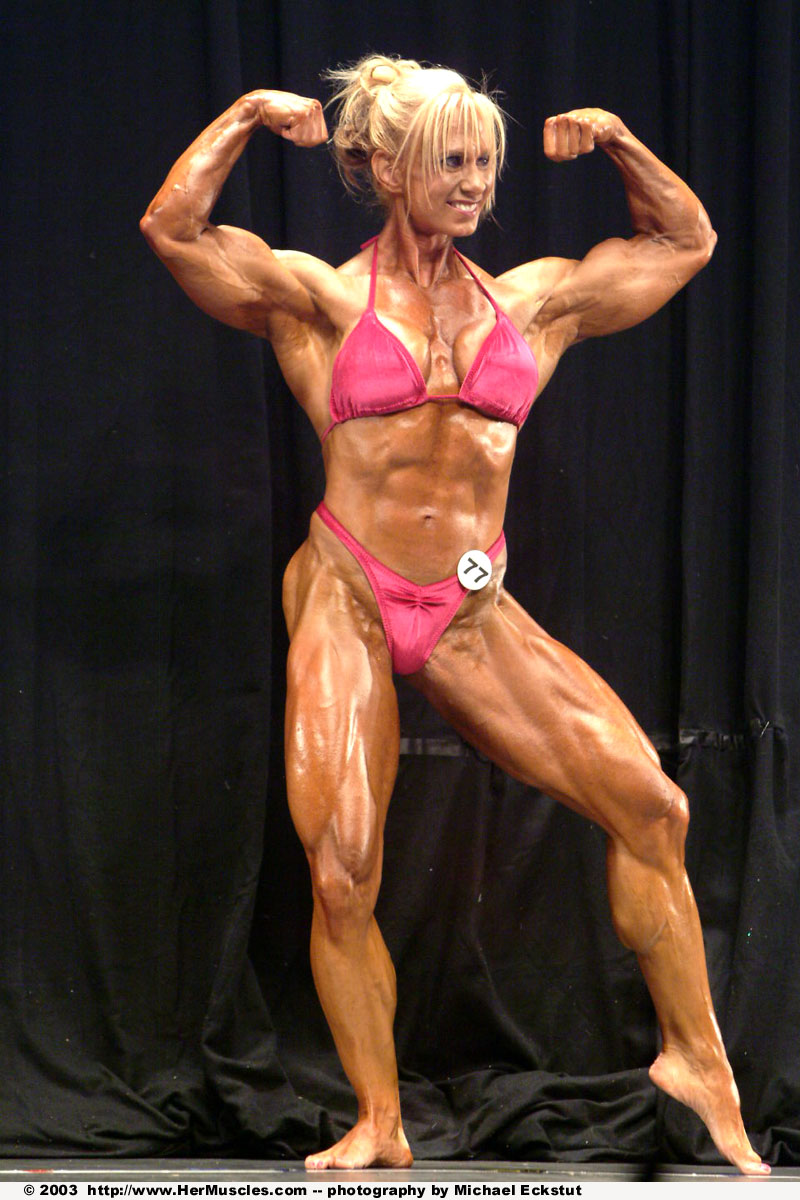 Sherry Smith in a bikini