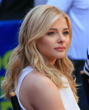 Chloe Moretz on Good Morning America August 18, 2014