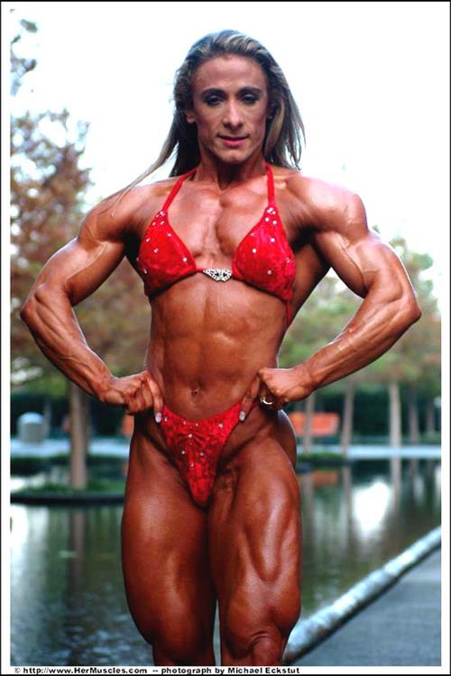 Jeannie Paparone in a bikini