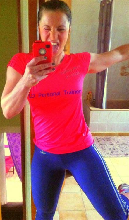 Linda Durbesson taking a selfie