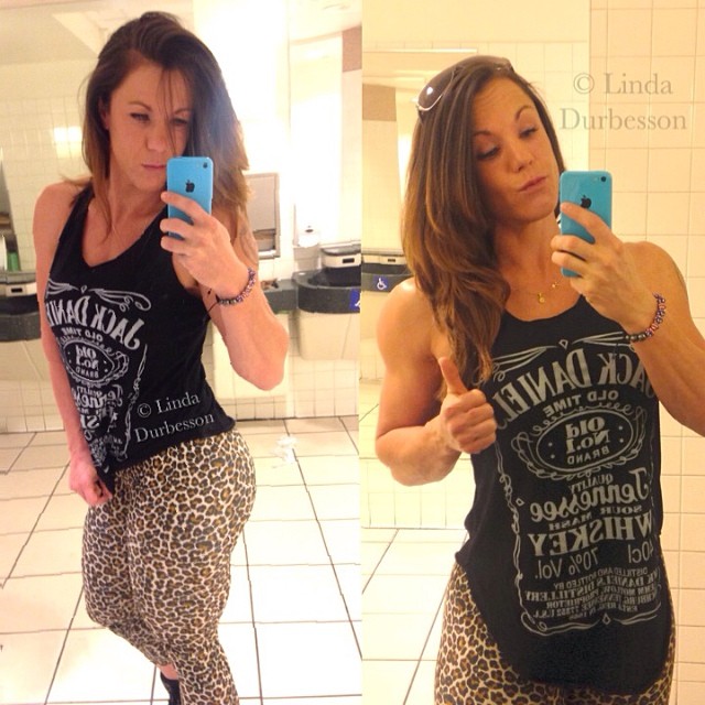 Linda Durbesson taking a selfie