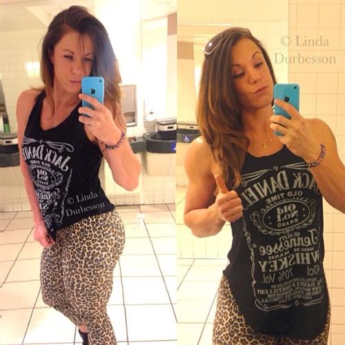 Linda Durbesson taking a selfie