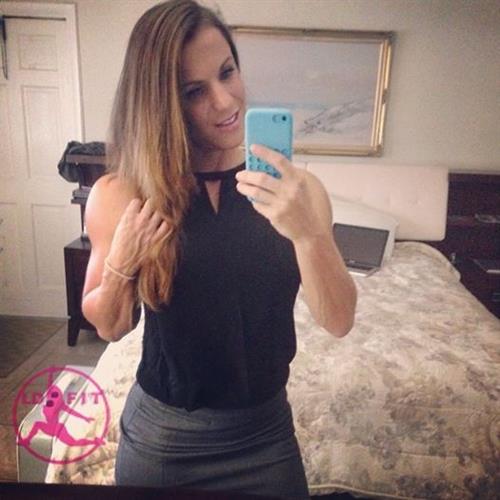 Linda Durbesson taking a selfie