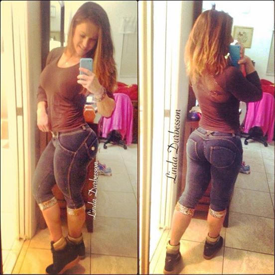 Linda Durbesson taking a selfie