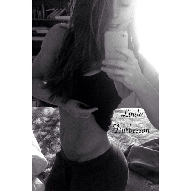 Linda Durbesson taking a selfie