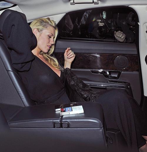 Abigail Clancy leaving Harry's Bar London on July 13, 2011