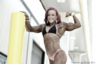 Katie M. Lee in a bikini