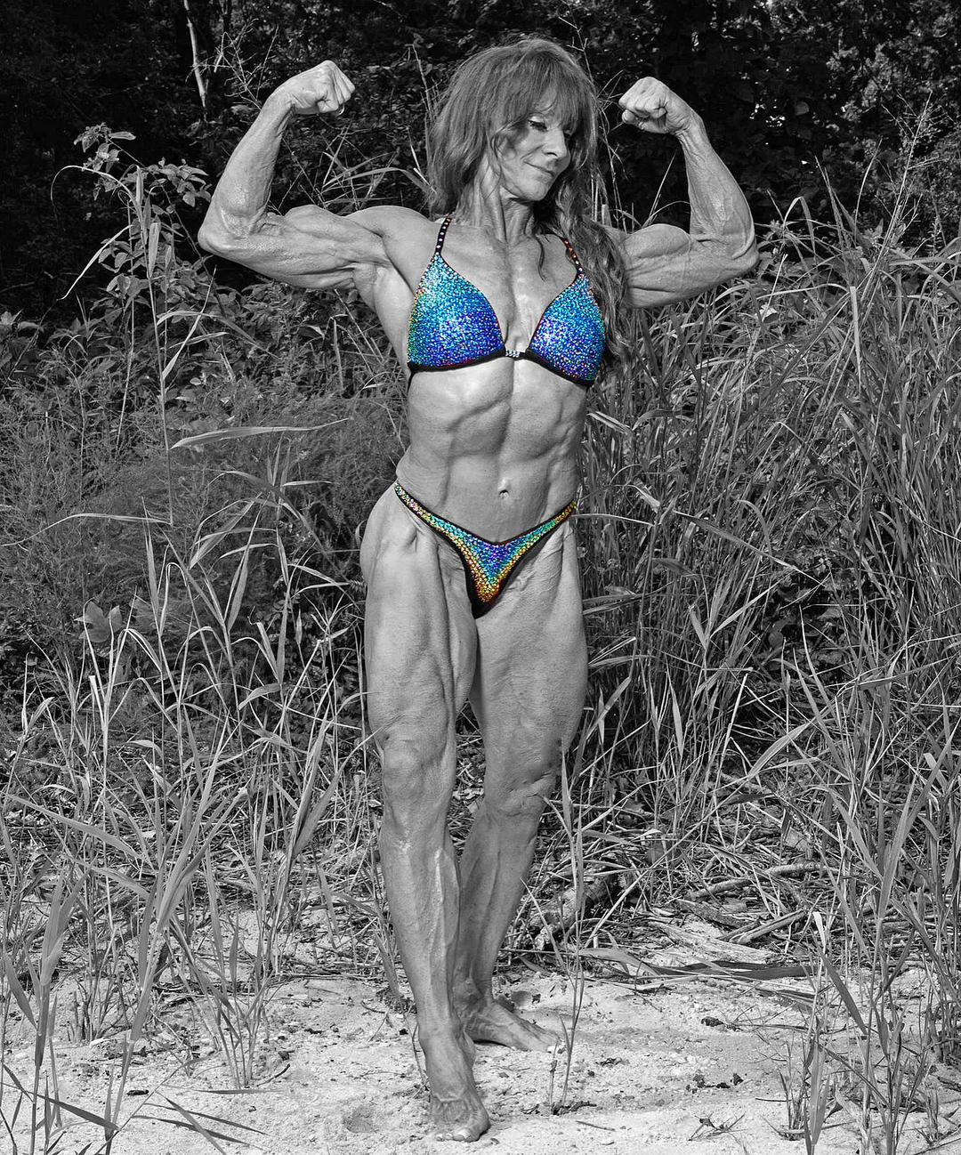 Sherry Sinton in a bikini