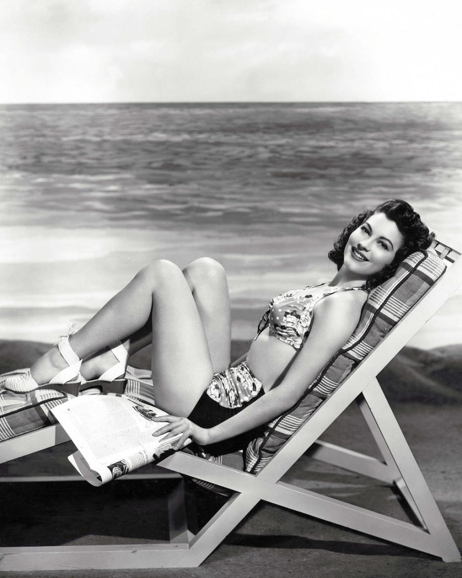 Ava Gardner in a bikini
