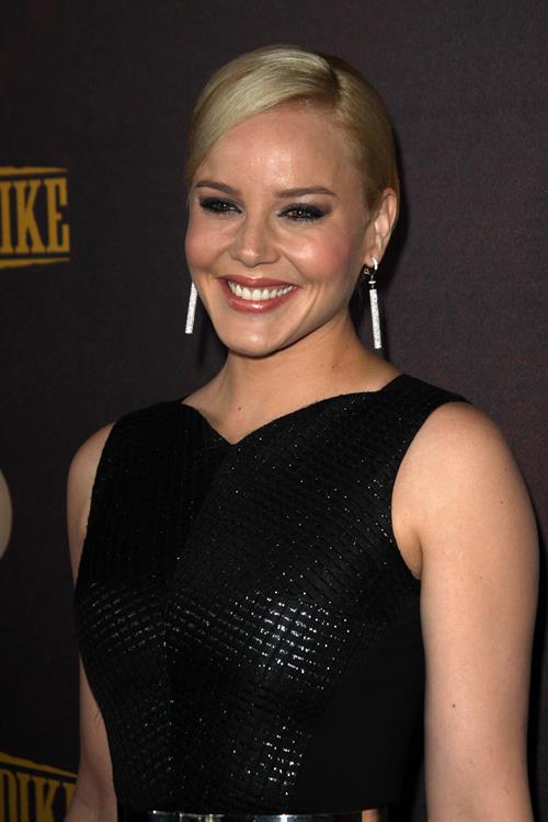 Abbie Cornish Klondike Premiere January 16, 2014