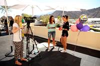Agnieszka Radwanska celebration of her birthday during the BNP Parabas Open - March 6, 2014 