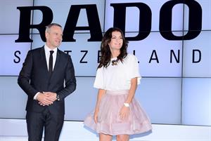 Agnieszka Radwanska Rado Switzerland Press Conference Warsaw April 30, 2014 