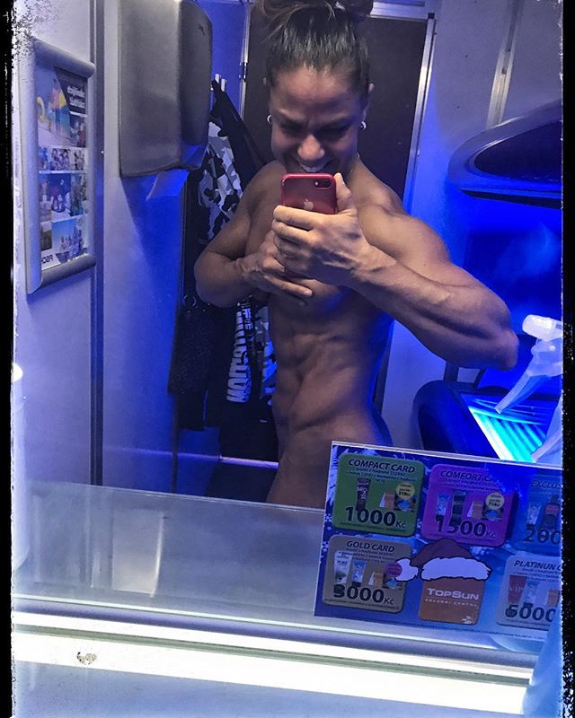 Marie Bouchalova taking a selfie