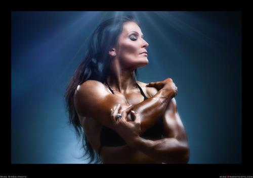 Kati Alander in a bikini