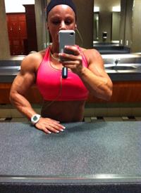 Danielle Gardner taking a selfie