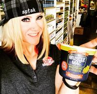 Amanda Michelle Folstad Ptak taking a selfie