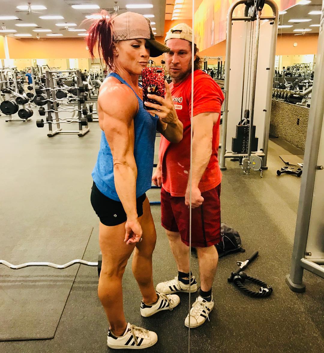 Amanda Michelle Folstad Ptak taking a selfie