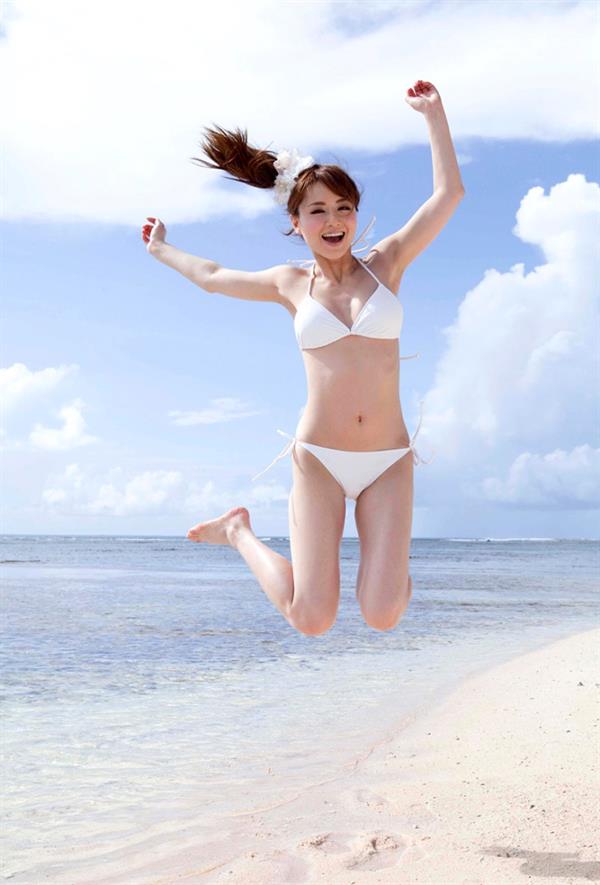 Akiho Yoshizawa in a bikini