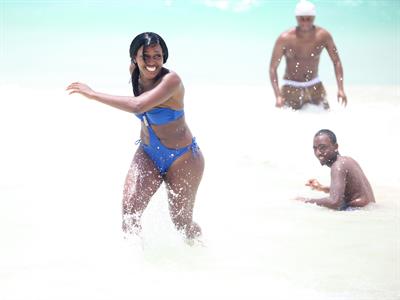 Alexandra Burke - Mexican Riviera 11/7/2012 