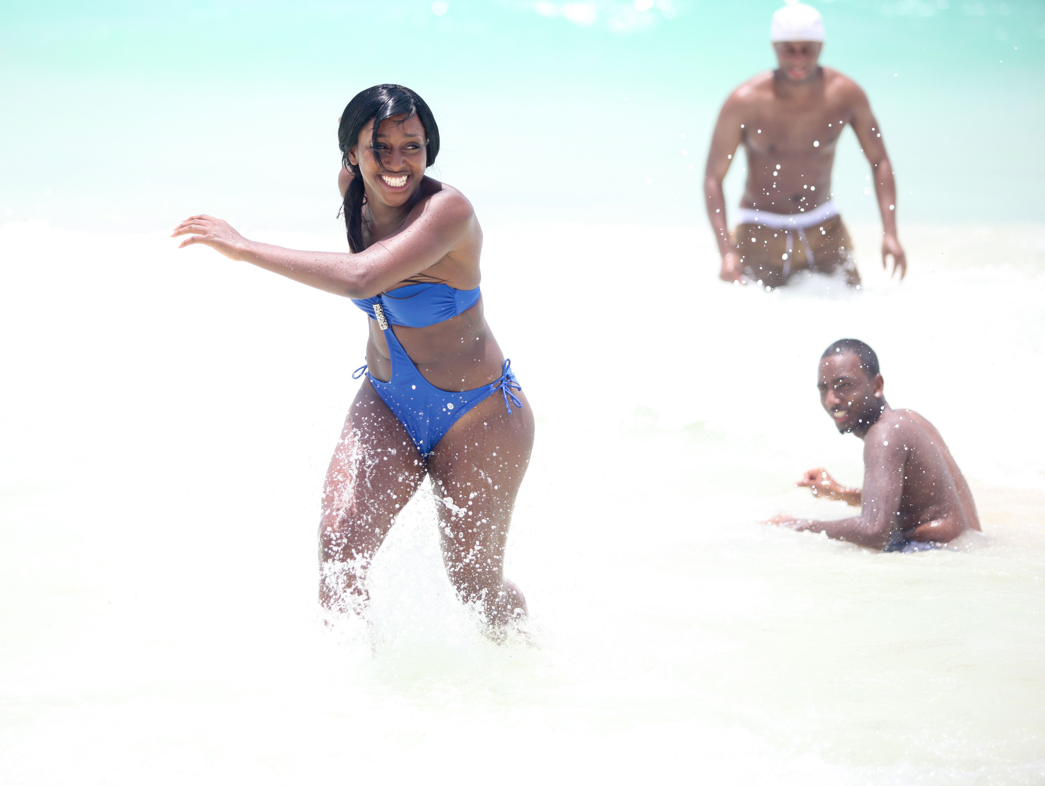 Alexandra Burke - Mexican Riviera 11/7/2012 