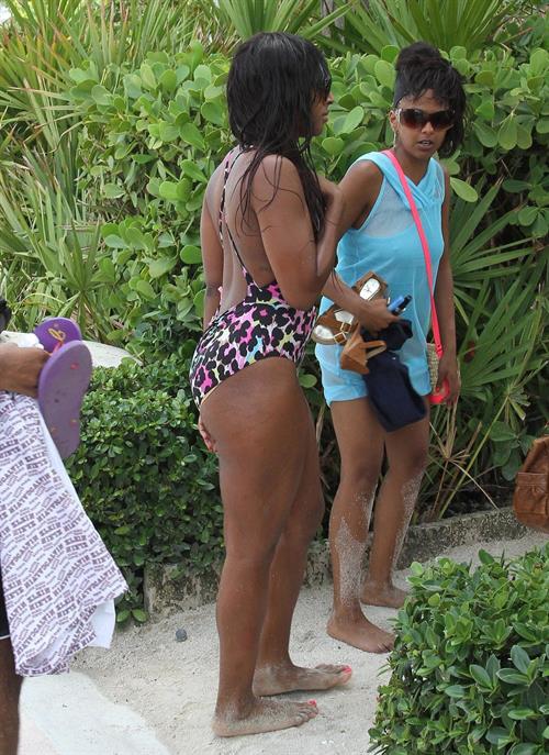 Alexandra Burke at Miami Beach on June 25, 2012