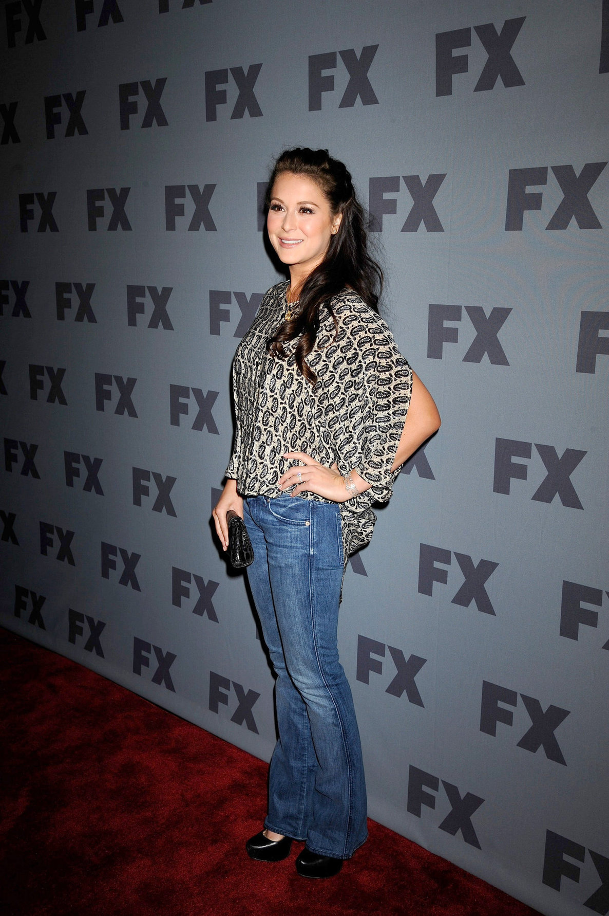 Alexa Vega FX ad sales upfront at Lucky Strike in New York City on March 29, 2012