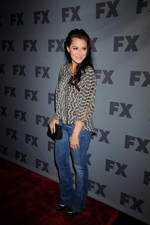 Alexa Vega FX ad sales upfront at Lucky Strike in New York City on March 29, 2012