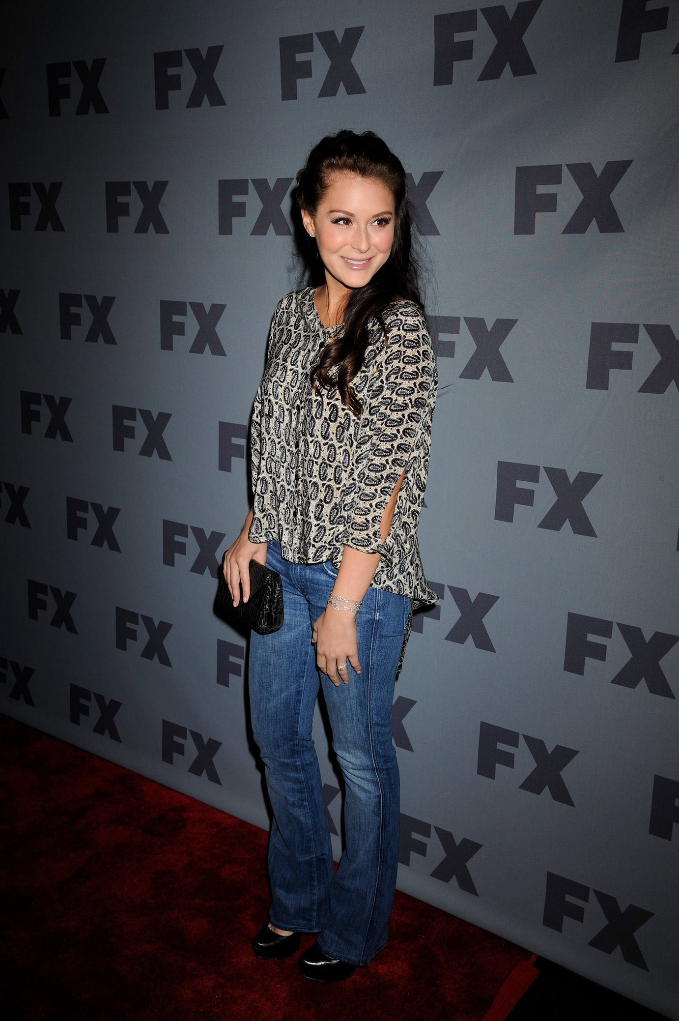 Alexa Vega FX ad sales upfront at Lucky Strike in New York City on March 29, 2012