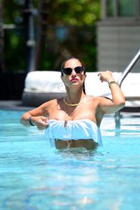 Jennifer Nicole Lee in a bikini