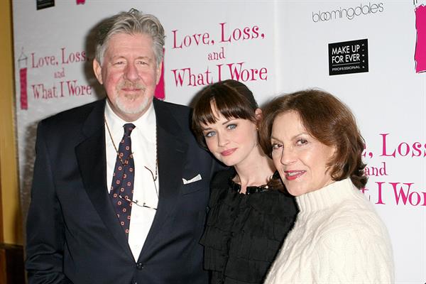 Alexis Bledel celebration of 500th performance of Love Loss and What I Wore in New York City on January 13, 2011 